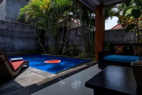 Freddies Resort & Villas Ubud by Kanaya Hospitality - Ausblick vom Zimmer