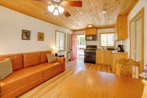 Golf, Hike, Sip Wine: Cobb Mountain Cabin w/ Patio - Interior