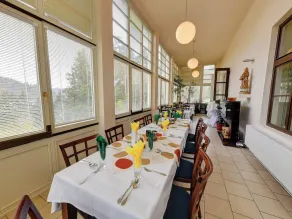 Zamek Krtiny  - Restaurante