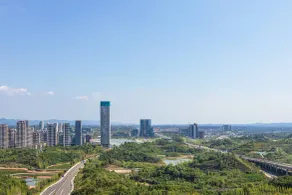 Courtyard by Marriott Chengdu South - Ausblick vom Zimmer