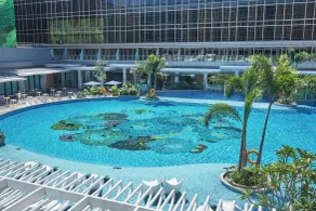 Hilton Manila Newport World Resorts - Vue de la chambre