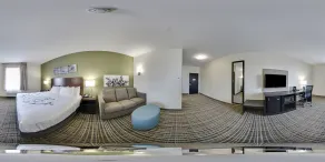 Sleep Inn & Suites Yukon Oklahoma City - Vue de la chambre