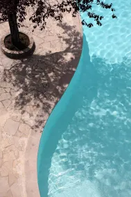 Hôtel Villa Borghèse Gréoux - Piscine