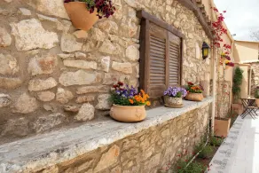 Strofilia House Near ATH Airport - Vue de la chambre