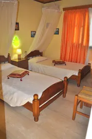 Maison de vacances en front de mer \"eftichia\" - Chambre