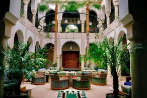 Riad Nashira & Spa - Entrée intérieure