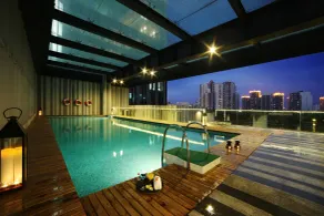 Rhombus Park Aura Chengdu Hotel - Pool