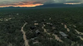 Cactácea Hidden Villas - Vista aerea