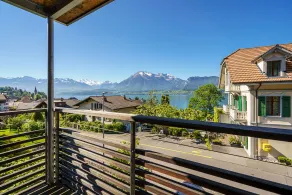 Schönbühl Hotel & Restaurant Lake Thun - Ausblick vom Zimmer