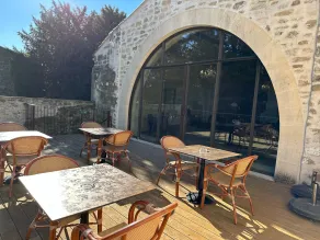 Domaine du Prieuré d'Estagel chambres d'hôtes - Restaurant