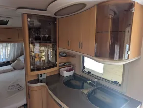 Mobil-home avec jardin, sauna et barbecue - Chambre