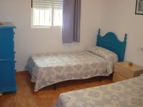 Vera playa, appartement 1 chambre en rez de chaussée avec terrasse, A / C, Nª25 - Chambre