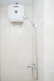 Comfort and Minimalist Studio Apartment at Springwood Residence - Bathroom