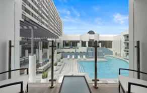 Hilton College Station & Conference Center - Vista do quarto