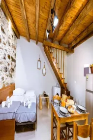 Traditional Apartments Elafos - Chambre