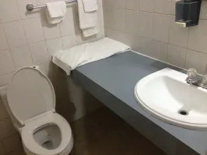 American Plaza Motel - Salle de bain