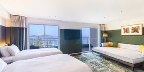 TWIN LINE HOTEL YANBARU OKINAWA JAPAN Formerly Okinawa Suncoast Hotel - Chambre