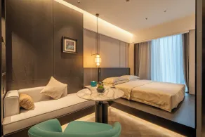 Pazhou Canton Tower Gauss Hotel - Zimmer