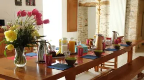 La Halte du Pelerin Chambres d'hôtes - Restaurant