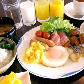 Hotel Crown Hills Yuki - Repas de petit déjeuner