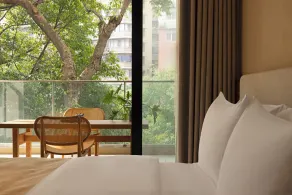 Wanda Moments Resort, Chongqing Liziba - Ausblick vom Zimmer