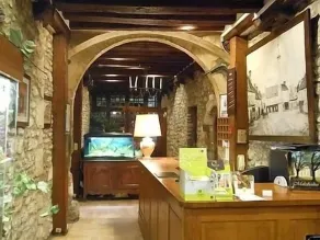 Logis Hôtel Restaurant l'Ecu de France - Recepción