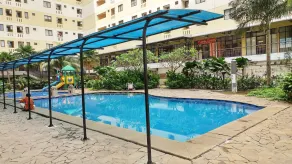 Minimalist 1BR at Kebagusan City Apartment By Travelio - Pool