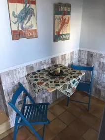 Anissaras Beach Appartement - Oppholdsområde