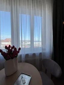 Gästehaus Centro in Konstanz - Vue de la chambre