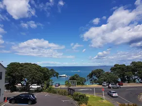 Whangaparaoa Lodge - Ausblick vom Zimmer