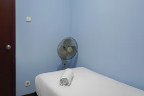 2BR for 3 Pax Mediterania Marina Ancol Apartment By Travelio - Værelse