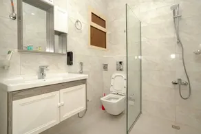 Taj Al Munira Serviced Apartments - Badeværelse
