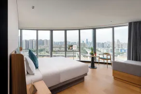 Pagoda Design Hotel ChongQing Near By LiZiBa HongYa Cave - Chambre