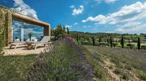 Domaine des Andeols - Ausblick vom Zimmer
