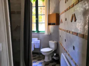 Chambre d'Hôtes au Domaine du Soleil Couchant - Badeværelse