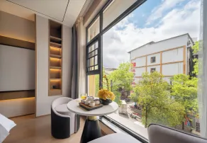 Zhangjiajie Cloud Ridge Hotel - About 10 minutes from the east gate of the Forest Park - one- pick-up of 4 nights or more - Vue de la chambre