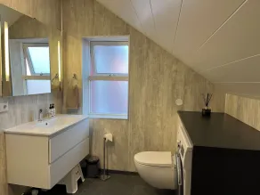 Hvammur Apartments by the Harbour - Bad