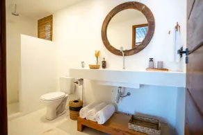 Villa Kandui Boutique Hotel e Beach Lounge - Badezimmer