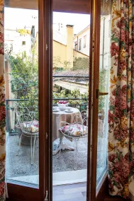 Hotel Agli Alboretti - Vue de la chambre