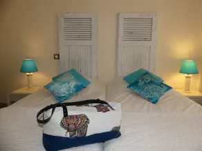 Logis Hôtel la Vallée de l'Arc - Udsigt fra værelset