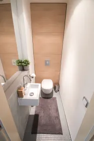 River Diamond Residence Apartment in Karlin with Garage and Balcony - Bagno