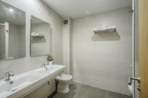 Hostal-Restaurante LUGANO - Badezimmer