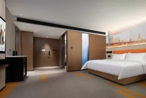 长沙五一广场希尔顿欢朋酒店Hampton by Hilton Changsha Wuyi Square - Værelse