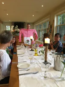 Gîte et Atelier de L'Artiste Peintre Paysagiste Canadien Gordon Harrison - Restaurant