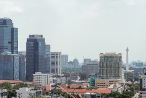 Best Location Studio Room @ Menteng Park Apartment By Travelio - View from room
