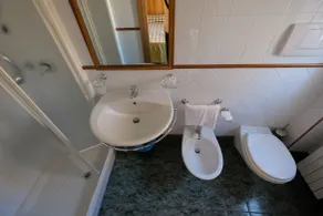 Hotel B&B Pescofalcone - Badezimmer
