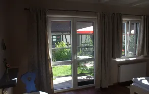 Landhaus Masurische Schweiz - Ausblick vom Zimmer