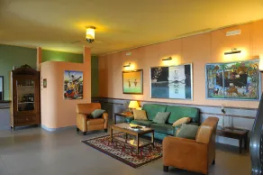 B&B Villa Sensi - Siddeområde i lobbyen