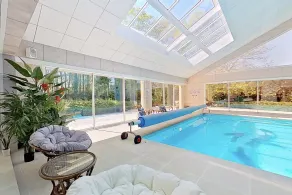 Les Jardins de la Muse, piscine couverte, spa et fitness - Piscine