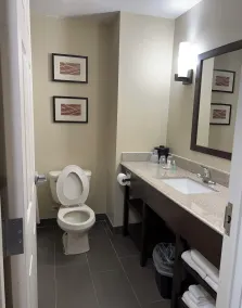 Days Inn & Suites by Wyndham Manheim Lebanon - Bathroom